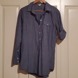 J.crew denim style tunic